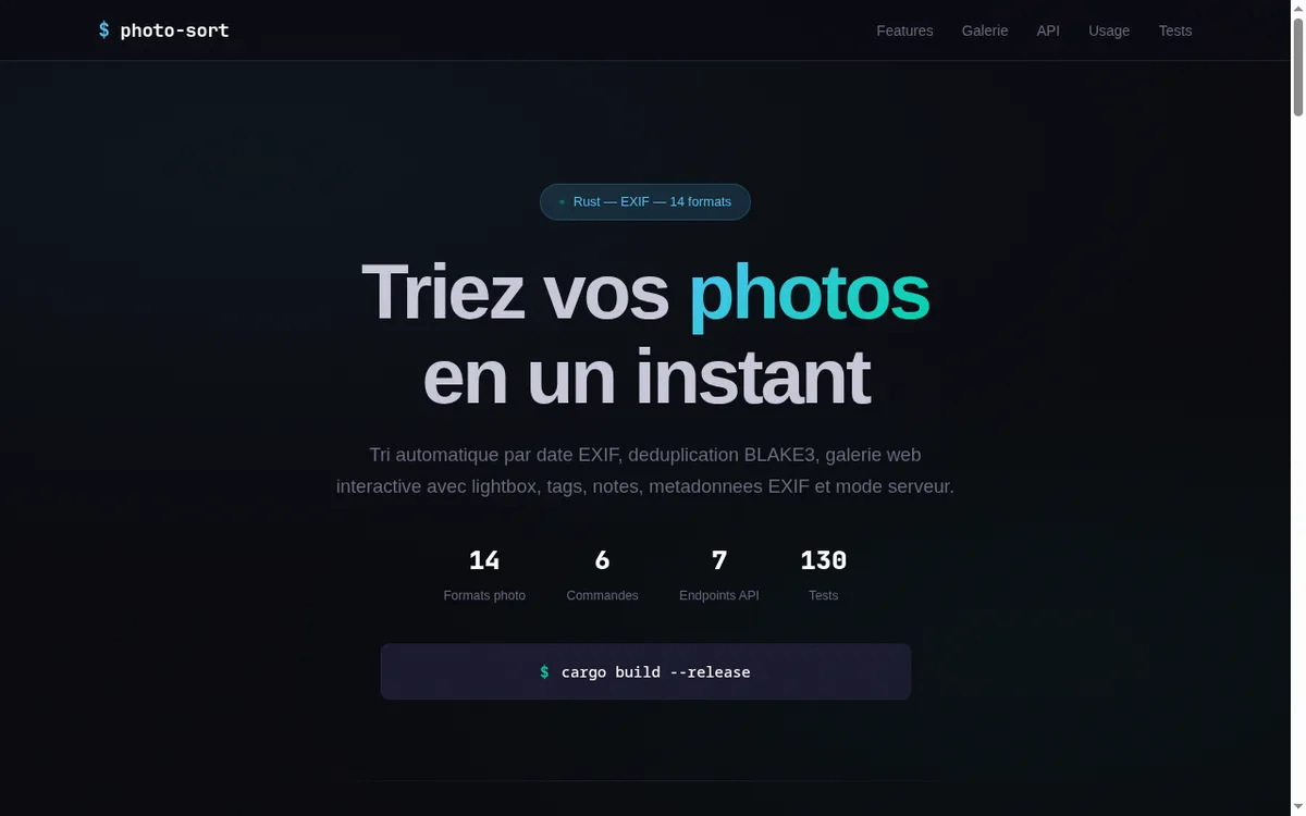 photo-sort docs screenshot